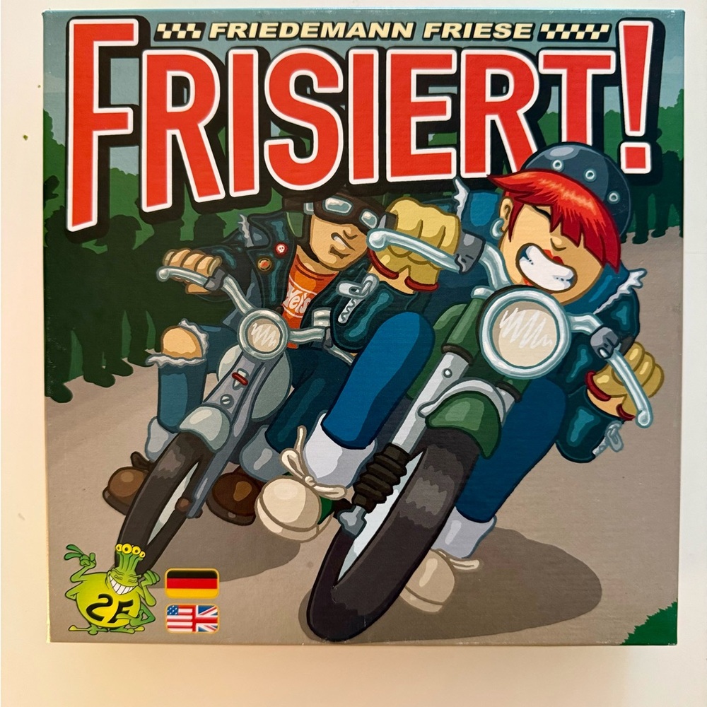 Frisiert! Board Game by - Green and Red